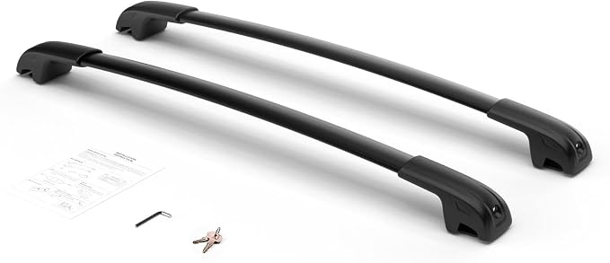 300Lbs Lockable Roof Rack Crossbars Compatible with Subaru Forester Wilderness 2022-2026, Heavy Duty Aluminum Anti-Corrosion Cross Bar Fit Luggage Luggage Kayaks Bicycles Snowboard