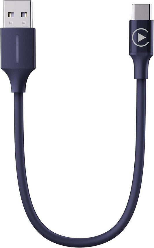 USB-A/C Bypass Motorcycle CarPlay Bluetooth Headset Activate Cable | Enable CarPlay without Headset, Fit for Goldwing 2018-2024, 6 in/Black,More Stable&Safer than Passthoug Adapter