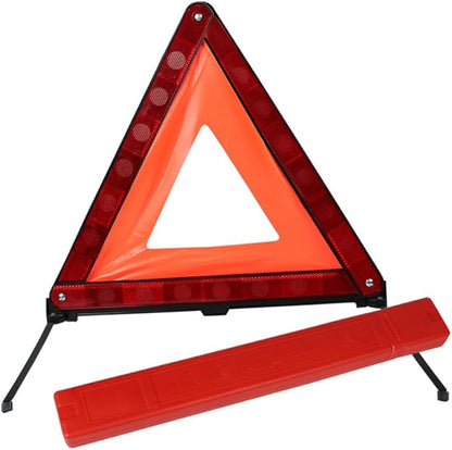 Roadside Hazard Warning Sign Kit 2pcs Triangle Warning Sign Led Triangle for Cars
