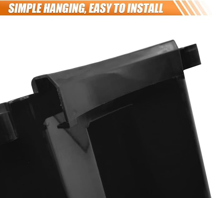 Craedli Car Detailing Bucket Organizer, Multipurpose Auto Hanging Cleaning Tool Organizer, Universal Portable Vehicle Washing Bucket Accessories for Car, Home, Garden, Camping (Black)