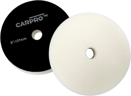 CARPRO Flash Spot Repair Pad - Instant Remove Defects from Paint Overspray, Bird Droppings, Scratches. Polyurethane Foam Use with Dual Action (DA) Polisher - 6 1/4" (Pack of 1)