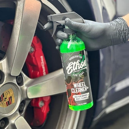 Ethos Wheel Cleaner - Car Wheel Cleaner Spray - Rim Cleaner Spray Brake Dust, Iron Remover - Color Change Technology - Professional Strength Formula (16 oz (2Pack))