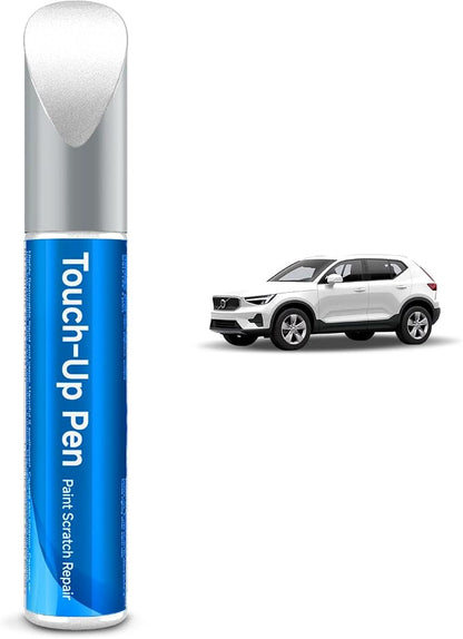 614 Ice White Touch Up Paint Compatible with Volvo Exact Match Touch Up Paint Car Scratch Repair