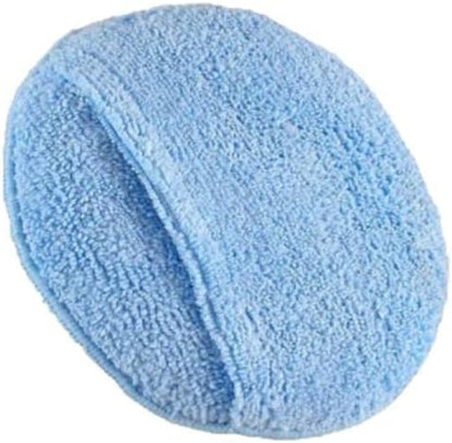Leather CPR Microfiber Applicator Sponge - Leather Conditioner Applicator, Round Lint-Free Microfiber Applicator Pad for Home and Car Interiors