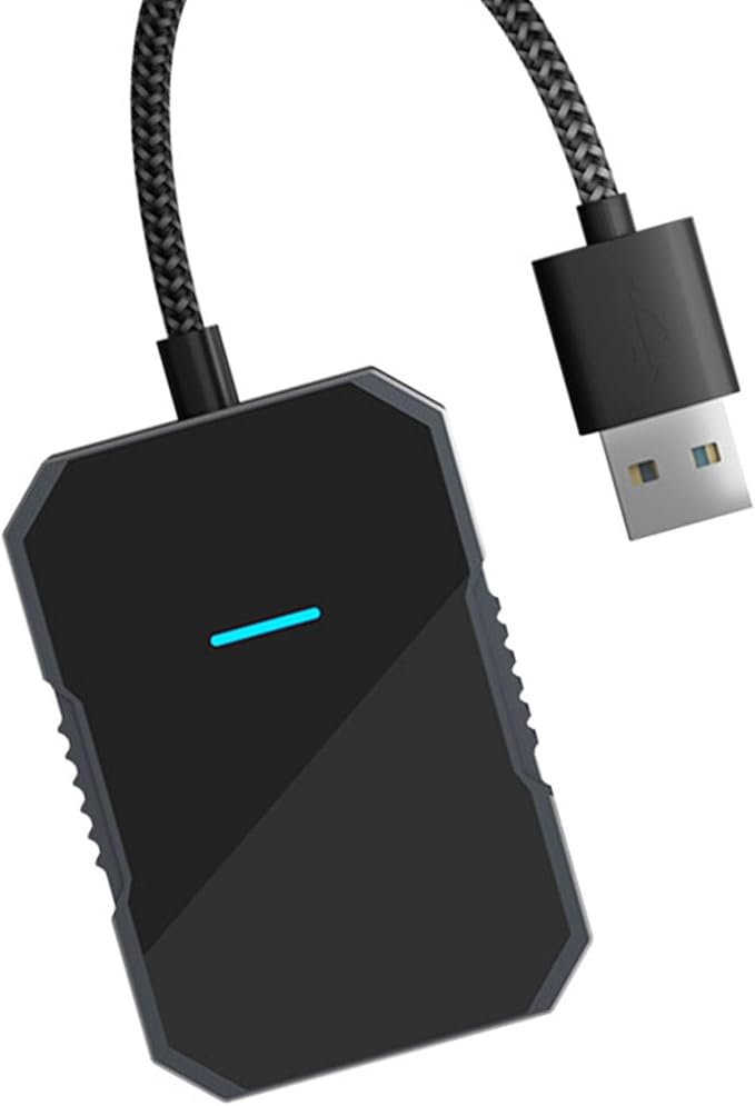 Adapter, Wired to Wirele ss Adapter for for Android Auto Stable Connection Plug and Play Car Wirel ess Converter
