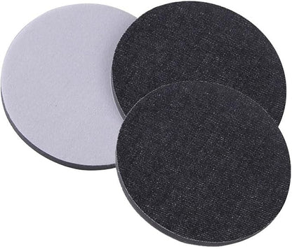 3pcs 3/4/5/6/7inch Denim Orange Peel Removal Pad Car Polishing Pad Single Wetsanding Alternative Backing Plate Car Polisher (Color : 7inch)
