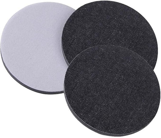 3pcs 3/4/5/6/7inch Denim Orange Peel Removal Pad Car Polishing Pad Single Wetsanding Alternative Backing Plate Car Polisher (Color : 7inch)