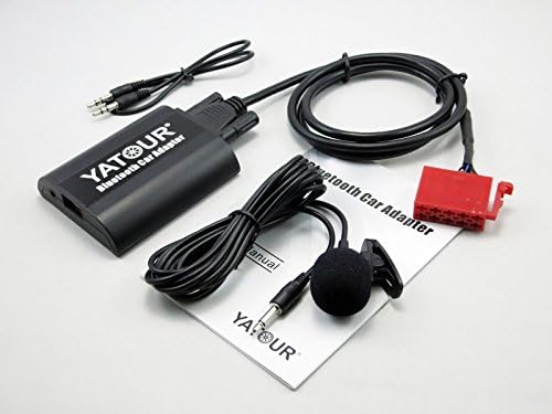 MB Car Bluetoot-h Adapter, Digital Car Stereo Aux Interface with Charging 3.5mm Music Input Port for All Model 1994-1998, B C CL CLS E S SL SLK SLS Class W203 W209 W202(BTA-MB)