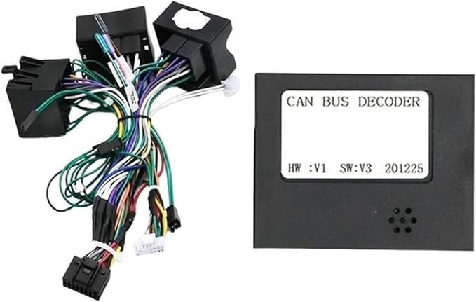 Cabus Box Compatible with Mercedes Benz B200/C-Class/E-Class/ML/S300/Vito 16 PIN Android Wire Cable Adapter OD-01 Car Media Stereo Audio(Only Cable)