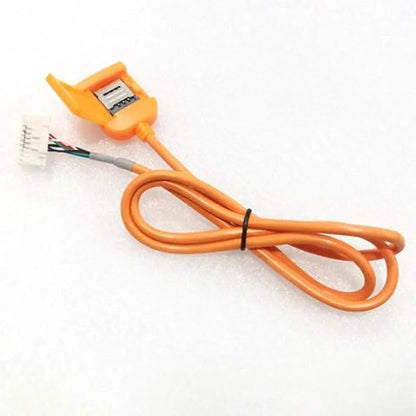 SIM Card Slot Adapter Cable 20 Pin Connector for Android Car Radio Head Unit GPS Navigation Extension with Stable Signal Transmission Orange 48.5cm