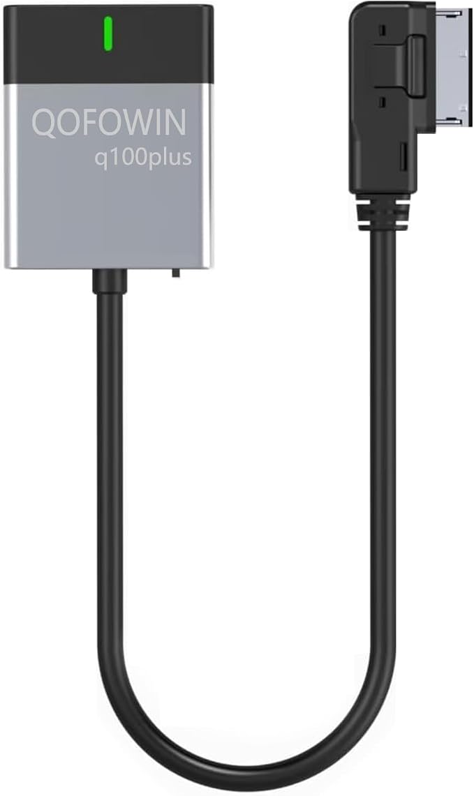 Audi Bluetooth car Music High-Definition Adapter,Wireless Audio Music Adapter,Compatible with Audi 3G AMI, 2G AMI Interfaces,Mercedes Media,Mercedes Music,and Volkswagen Music Interface