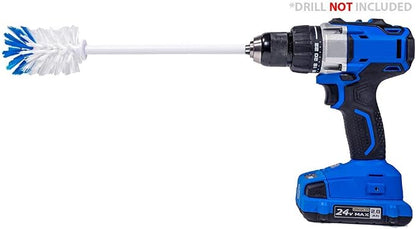 RotoScrub Bottle Brush - Drill Accessory - Clean Water Bottles, Coffee Mugs, Cups, Pots, Glasses, Jars, Blenders & Pitchers