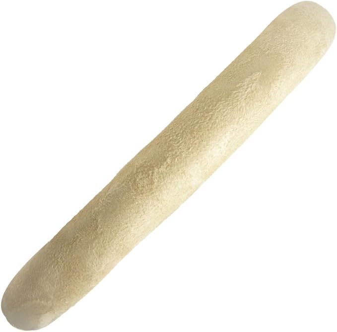BDK Ergonomic Leather Grip Steering Wheel Cover - Soft Plush Memory Foam Grip for Standard Size Wheels 14.5-15 inch Beige