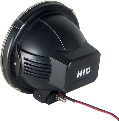 7 Inch HID Offroad Light Spot Beam 12-24V55W HID Fog Driving Work Lamp Clear and Amber Cover 4x4 Off-Road Rally Round Fog Lighting For Truck SUV ATV