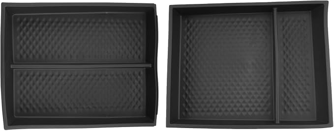 SXCY 2PCS for 2025 2026 Murano Center Console Organizer [Armrest Tray + Under Tray] for Nissan Murano 2025 2026 Central Control Box Murano 2025 2026 Accessories Armrest Organizer Console Storage