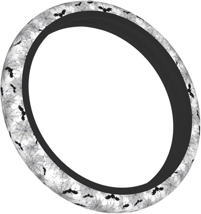 Halloween Steering Wheel Covers Non Slip Neoprene Universal 15 Inch Steering Wheel Protector Car Cover for Men Women
