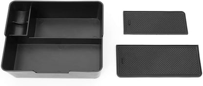 DNA Motoring Center Console Organizer Tray Compatible with 17-19 Tesla Model 3, Armrest Storage Box, ZTL-Y-0070