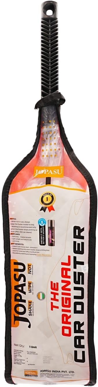 The Jopasu Car Duster – 100% Wax-Treated for Instant Dust Removal | No Scratches, No Hassle, Just a Clean Car