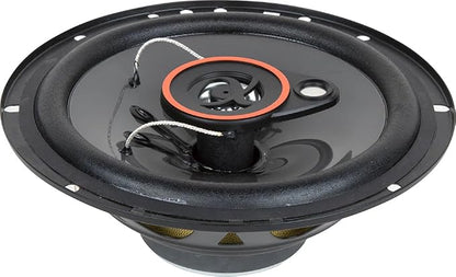 Alphasonik AS265P Loudspeakers 2 Pairs of 6.5" 350W Max 3-Way Speakers 4 Ohms Premium Quality Audio Door Speakers for Car or Truck Stereo Sound System