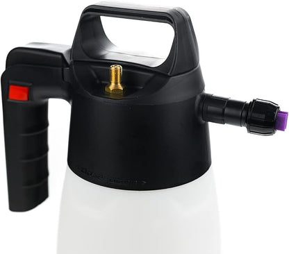 IK FOAM Pro 2+ Pump Spray Foamer with Schrader Valve – FoamSprayer 50 oZ – High-Pressure, Adjustable Nozzle – Ideal for Car Detailing, Cleaning & Maintenance