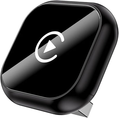 CarPlay Wireless Adapter for Nissan Rogue 2017 2018 2019 2020 2021 2022 2023 2024 2025 2026, USB Design Plug and Play Bluetooth Fast Connection Car Accessories,A-Black