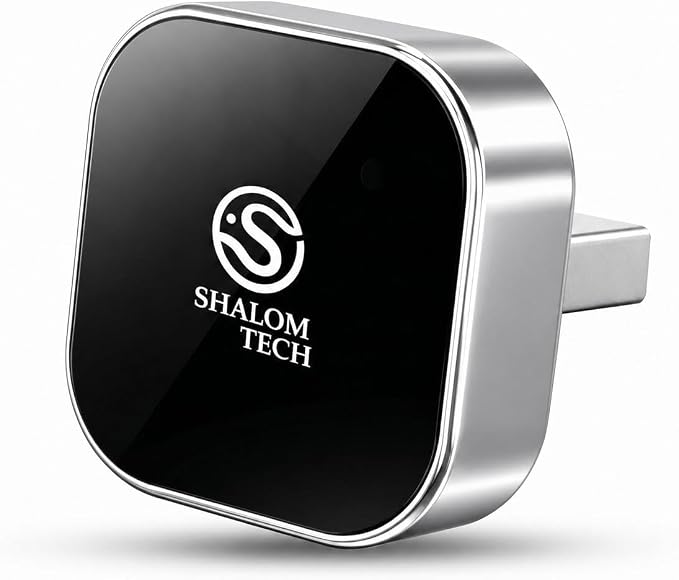 Wireless Car Play Adapter & Car Play Wireless Adapter 2-in-1, SHALOM TECH 5.8GHz Wired to Wireless Dongle, Plug & Play for Factory Wired CarPlay Cars, USB A USB C - (Silver).