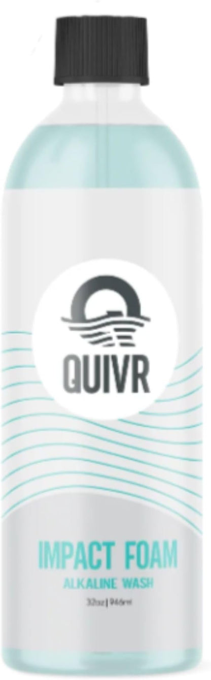 QUIVR Impact Foam Professional Auto Pre‑Wash Detergent — High Foaming Car Wash Soap, Safe on All Exterior Surfaces, 32 oz