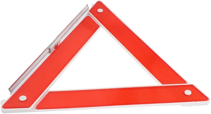 2pcs Portable Emergency Safety Triangle Car Road Safety Kit High Visibility Warning Sign