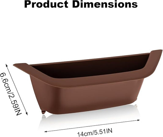 Brown Driver Side Door Armrest Handle Storage Compartment Compatible for BMW X3 F25 2010-2016 X4 F26 2014-2017 Cover Door Container Storage Box Door Armrest Cover