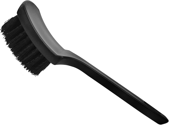 Carpet Brushes for Cleaning, Scrub Brush for Floor Mats, Cleaning Brush for Car Interior and Home, Simple and Practical (1, Black)
