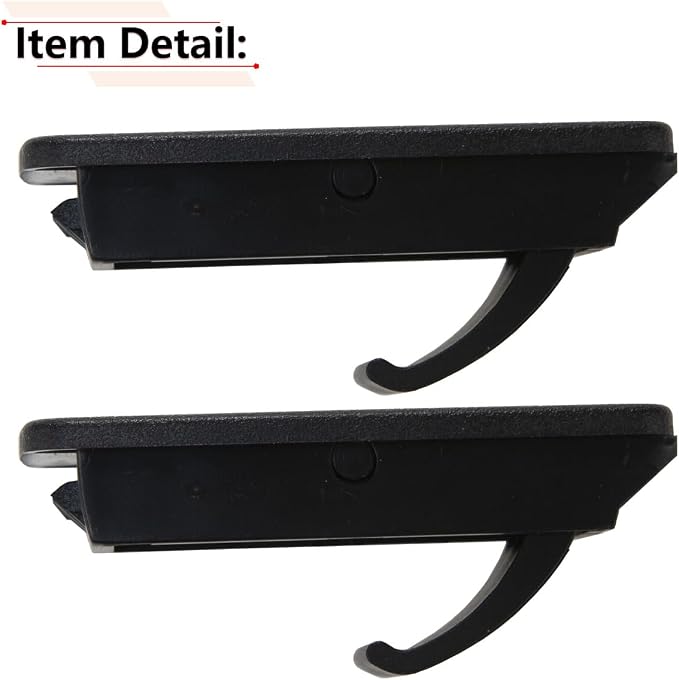 RLB-HILON 2PCS Rear Cargo Net Hook Assembly Compatible with Ford Edge 2016 2017 2018 2019 Year