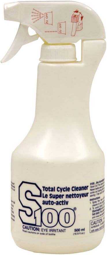 S100 12500S Total Cycle Cleaner Bottle - 16.9 oz.