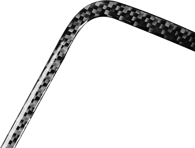 Real Premium Carbon Fiber Fit for Chevy Silverado/GMC Sierra 1500 2014-2018 for 2500/3500HD 2015-2019 Car Center armrest Storage Box Frame Trim Decals Sticker Auto Interior Accessories Cover Black