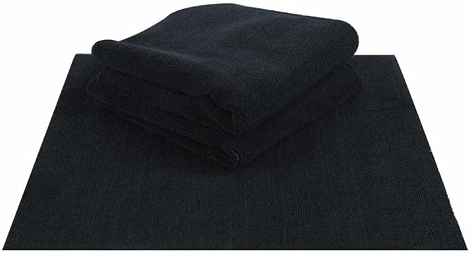 Chemical Guys MIC_805_3 Monster Edgeless Microfiber Towel, Black (16 in. x 16 in.) (Pack of 3)