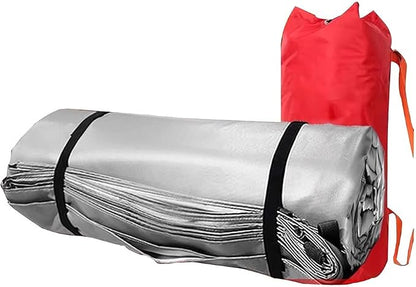 Emergency Fire Blanket for Car - 6x8m Silicone-Coated Fiberglass Fire Extinguisher, Fire Suppression Blanket for Electric & Fuel Vehicles, Survival Safety Kit with Carry Bag