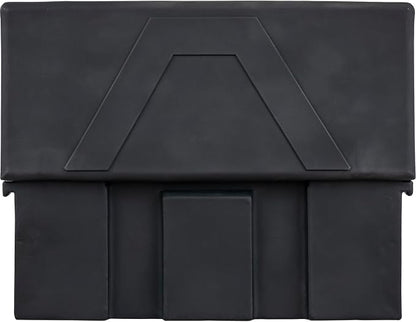 Buyers Products 1712240 Black Poly All-Purpose Storage Chest , 6.3 cu. ft, Made In The USA, Dent-Resistant Lockable Storage Box for Truck, Trailer, Dock, or Deck, High-Density Polyethylene