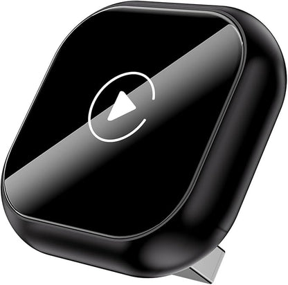 Wireless Carplay Adapter for Chevrolet Captiva 2020 2021 2022 2023 2024 2025 2026, Plug and Play Fast and Stable Wireless Dongle 2 in 1 CarPlay Accessories,A-Black