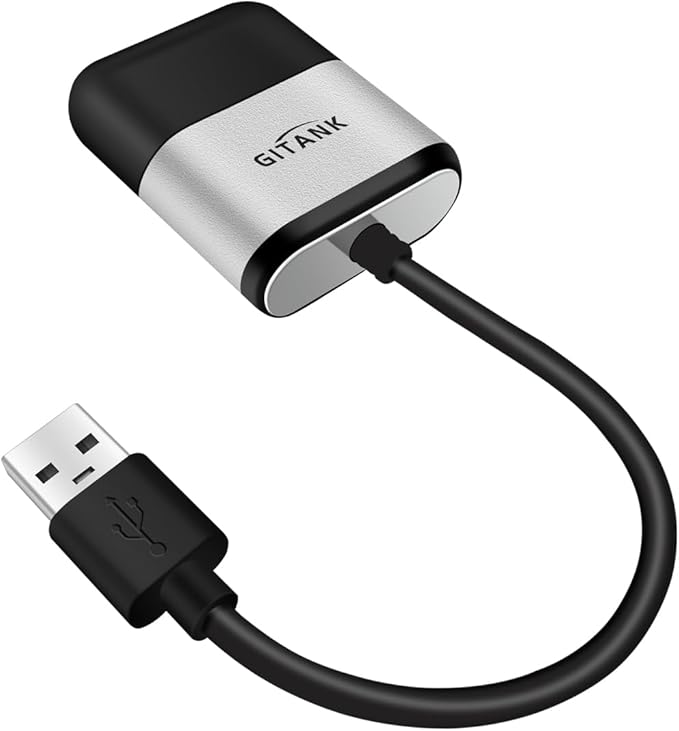 USB Bluetooth 5.3 Car Adapter Compatible for Infiniti,Nissan,GMC,Chevy,Honda,Ford,Mazda Music Interface Connector