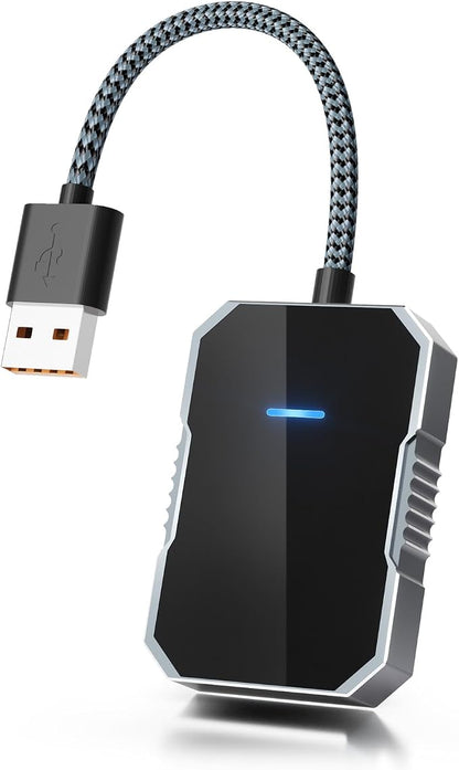 Wireless carplay Adapter for iPhone 2025, Wired CarPlay to Wireless, Mini Car Play Dongle for Phone,Instant Connectivity, Fit for Cars with Built-in CarPlay