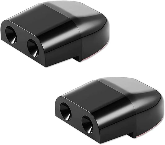 2 Pack Deer Whistles, Animal Warning Devices for Car with Rubber Pads, Deer Whistles Devices Animal Alert, Deer Whistles Warning Device for Car and Trucks Motocycles