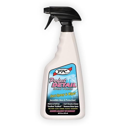 PPC Perfect Detail Spray Polish. Cleans, Polishes, and UV Protection.