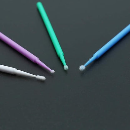 Touch Up Paint Brushes for Automotive Paint Chip Repair Disposable Micro Applicators (1.5, 2.0,2.0, 2.5MM, Multi)-200PCS