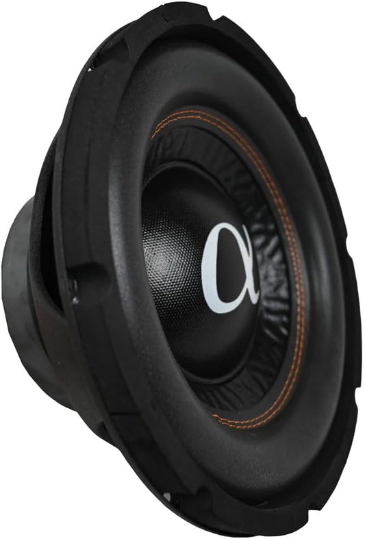 Alphasonik ASW10D AS Series 10" 900 Watts Max / 300 Watts RMS Dual 4 Ohm Car Subwoofer Stamped Steel Basket with Stronium Magnet Non Pressed Paper Cone Audio Speaker Bass Sub Woofer