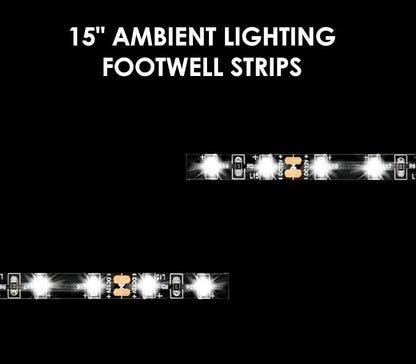 ORACLE Lighting 3805-002 Universal Blue Ambient LED Lighting Footwell Kit - Waterproof - Easy Installation - Ultra Flexible - Indoor or Outdoor Application