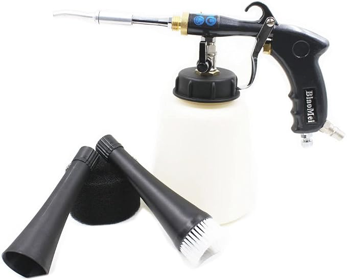 High Pressure Black Car Spraying Washing Gun Automobile Detailing Cleaning Machine car wash Tool(Metal Tube Rotate)