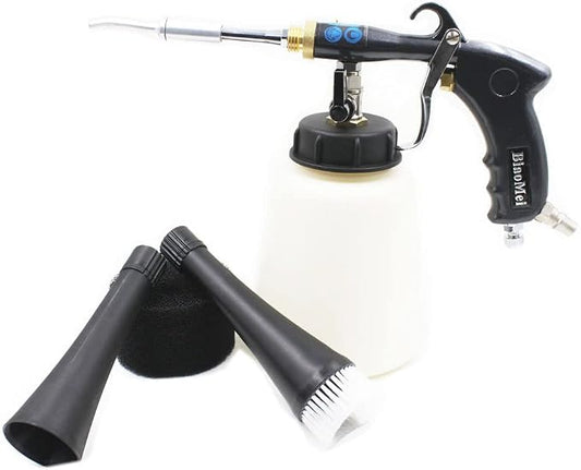 High Pressure Black Car Spraying Washing Gun Automobile Detailing Cleaning Machine car wash Tool(Metal Tube Rotate)