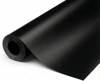 Black Indestructible Paint 1.5ft x 5ft Carbon Fiber Vinyl Wrap with Nano Air Release Technology,Anti-Wrinkle - Premium Paint Protection Film Roll for Car