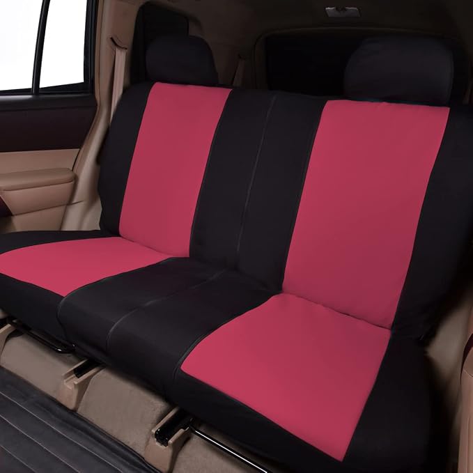 Flying Banner Car Seat Covers Front Seats Rear Bench Polyester car seat Protectors Easy installations Rear Bench Split Classic Man Lady Truck