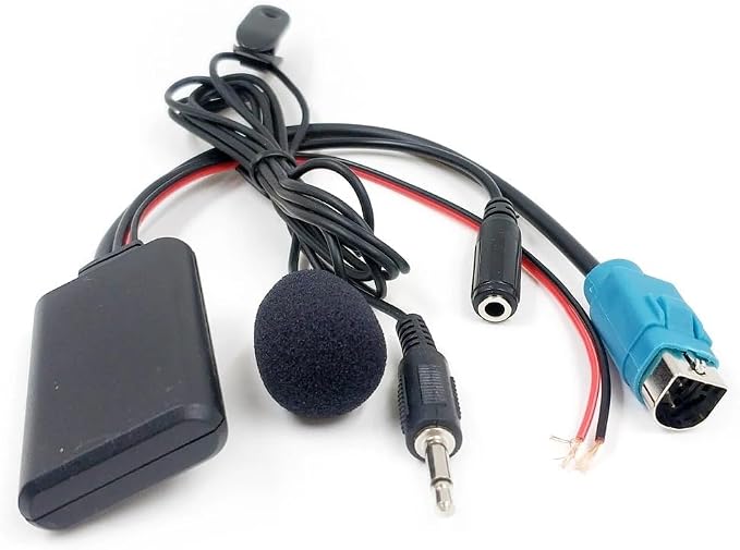YUYUE Car Radio KCE-236B 9870 9872 Stereo Bluetooth Adapter AUX-in Audio Adapter for Alpine KCE-236B