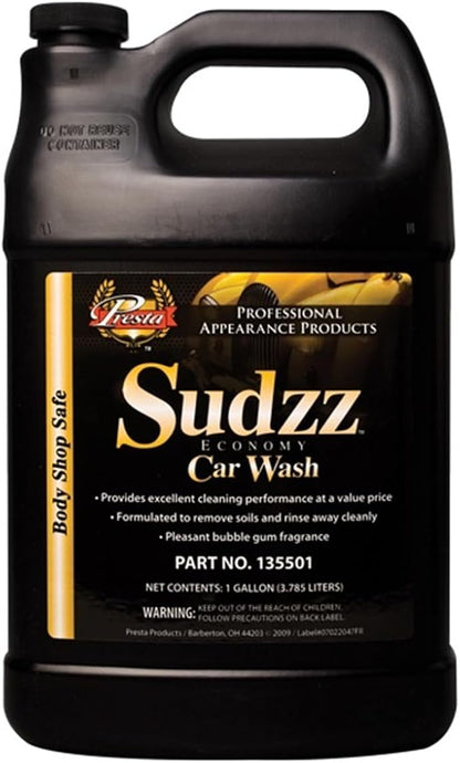 Presta PST-135501 Sudzz Economy Car Wash, 1-gallon